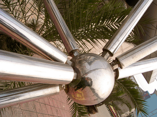 七台河不锈钢螺栓球网架